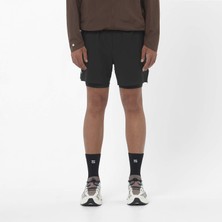 Salomon Sense Aero 2ın1 5" Erkek Koşu Şortu Deep Black LC2768900