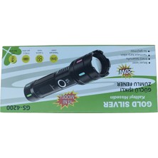 Gold Sılver Şarjlı El Feneri GS-4200