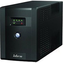 İnform Inform Guardian 2000VA 2X9AH Line-Interactive 7-20 Dk Kesintisiz Güç Kaynağı Ups