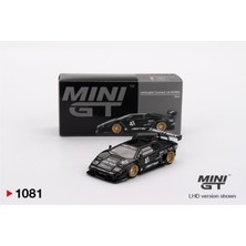 Mini Gt 1081 Bl Lamborghini Countach Lb-Works Siyah 1/64 Model Araba