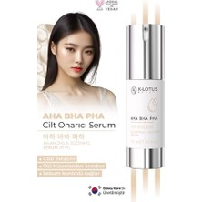 Uslucan Alışveriş K-Lotus Beauty Cildi Onarma ve Ölü Hücrelerden Arındırma Etkili Dengeleyici & Yatıştırıcı Aha Bha Pha Cilt Serumu 28 ml