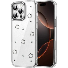 Newface Apple iPhone 16 Pro Fiyonk Desenli Kapak - Desen 2