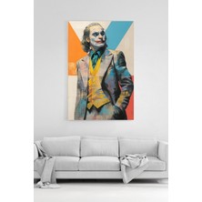 HonataDizayn Joker Film Karakteri Pop Art Modern Sanat Dekoratif Kanvas Tablo