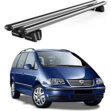 Today Auto Pençe Volkswagen Sharan Ara Atkı (1995-2010) Uyumlu Gri Ara Atkı Port Bagaj Tavan Barı