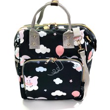 Harika İkizler Termal Sıcak / Soğuk Piknik , Seyahat Yemek Taşıma Çantası ( Büyük Boy Termal 30X25X15 Cm)