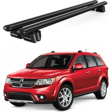 Today Auto Pençe Dodge Journey Ara Atkı (2012-2020)  Uyumlu Siyah Ara Atkı Port Bagaj Tavan Barı