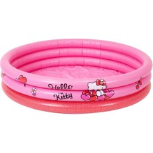 Hello Kitty 3 Halka Yuvarlak Şişme Havuz