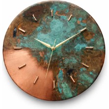 Copper Empire Bakır Duvar Saati