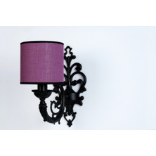  massarelli River Tekli Aplik Siyah-Mor