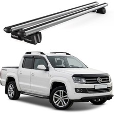 Today Auto Pençe Volkswagen Amarok Ara Atkı (2010-2016)  Uyumlu Gri Ara Atkı Port Bagaj Tavan Barı