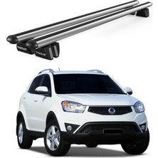 Today Auto Pençe Ssangyong Korando Ara Atkı (2010-2019) Uyumlu Gri Ara Atkı Port Bagaj Tavan Barı