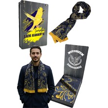 Fenerbahçe Saadettin Saran Desenli Kaşkol Uv Kutu Hediyeli