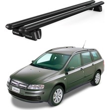 Today Auto Pençe Fiat Stilo Ara Atkı (2002-2008) Uyumlu Siyah Ara Atkı Port Bagaj Tavan Barı