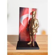 EED3d Bayrak Fonlu Atatürk Biblosu