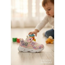 Enoch Kanat Formlu Cırtlı Bağcıklı Bebek Ilk Adım Spor Ayakkabı