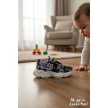 Enoch Kanat Formlu Cırtlı Bağcıklı Bebek Ilk Adım Spor Ayakkabı