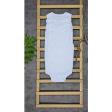 Vieso 5'li Pamuklu Çıtçıtlı Bebek Body Zıbın Atlet Ekonomik Kız Erkek