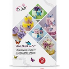 Dr. Gusto Yenilebilir Hobi ve Modelleme Kağıdı Beyaz 10 Adet – Wafer Paper