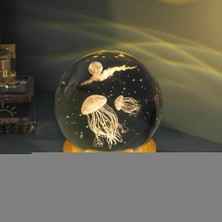 Najmaddin Deniz Anası Tasarımlı Işıklı Cam Küre