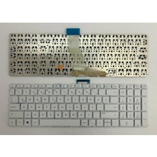 Nion Hp Pavilion 15-BC010NT X8M23EA Pavilion 15-BC015NT Z5A00EA Uyumlu Laptop Notebook Klavye (Beyaz Aydınlatmalı Tr)