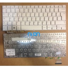 Nion Samsung NP915S3G Uyumlu Laptop Notebook Klavye (Beyaz Tr)