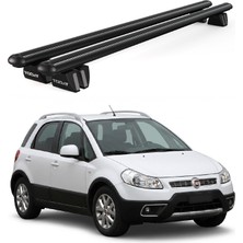 Today Auto Pençe Fiat Sedici Ara Atkı (2006-2014) Uyumlu Siyah Ara Atkı Port Bagaj Tavan Barı