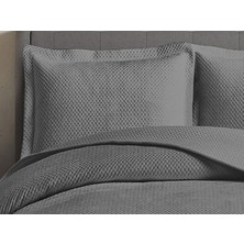Yünteks Çapa Home Yeni Nesil  Nubuk Yaz - Kış Modern Lüks Yatak Örtüsü, Pollen
