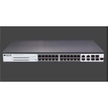 Bdcom S2528-P 400W Güçkaynağı-24 Ge Poe-4 Getx/sfp Birleşik Port-Pallascloud Desteğ- 24 Portyönetilebilir Poe Switch