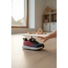 Enoch Kahraman Figürlü ve Grafik Panel Detaylı Ilk Adım Bebek Ayakkabı