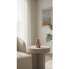 El Yapımı Modern Tasarım Dekoratif Hediyelik Kıvrımlı Soya Mum