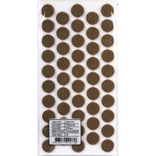 Şahin Yapışkanlı Masa Sandalye Keçesi Zemin Koruyucu Keçe Yuvarlak 1 Paket (20 Mm)