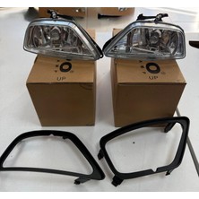 Depo Focus 1 Sis Farı Makyajlı Kasa Sağ-Sol Takım Sis Çerçeveleri Dahil 2002-2005