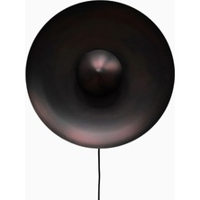 101 Copenhagen Dusk Wall Lamp Burned Black Alüminyum, Dekoratif Tasarım Duvar Aydınlatma