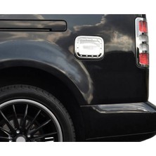 Ack Dizayn Volkswagen Caddy 2004-2010 Araca Özel Krom Depo Kapağı Paslanmaz Çelik