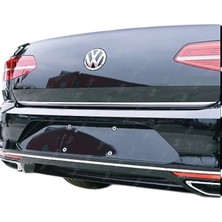 Ack Dizayn Volkswagen Passat B8,5 2019+ Araca Özel Krom Bagaj Alt Çıtası Paslanmaz Çelik A+