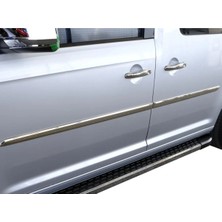 Ack Dizayn Volkswagen Caddy 2015+ Araca Özel Üretim Krom Yan Kapı Çıtası A+ Paslanmaz Çelik