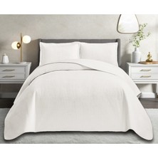 Yünteks Çapa Home Yeni Nesil  Nubuk Yaz - Kış Modern Lüks Yatak Örtüsü, Pollen