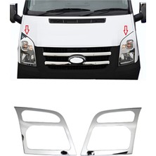 Ack Dizayn Ford Transit 2006-2014 Far Çerçevesi Paslanmaz Çelik A+