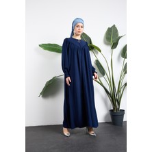 Oktayusta Collection V Robalı Mevlana Kesim Tessettür Ferace Siyah