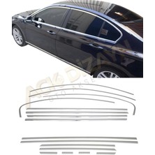 Ack Dizayn Vw Passat B8/b8,5 2015-2023 2'li Krom (Cam Çerçevesi + Yan Kapı Çıtası) A+