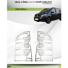 Ack Dizayn Mercedes Vito Stop Çerçevesi Abs Krom A+ (2014+)