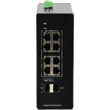 Bdcom IES200-LSTW2080P 8port Ge Poe+2 Port Ge Sfpendüstriyel Poe Switch