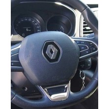 Ack Dizayn Renault Megane 4 2016+ Araca Özel Direksiyon Kromu A+