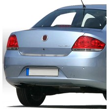 Ack Dizayn Fiat Linea Araca Özel Krom Bagaj Alt Çıtası Paslanmaz Çelik A+