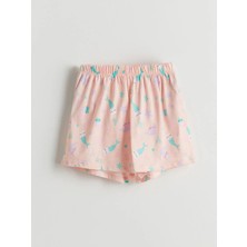 Lc Waikiki Yeni Sezon Beli Lastikli Kız Çocuk Pijama Şort