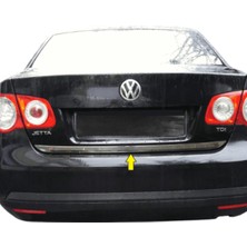 Ack Dizayn Volkswagen Jetta 2005-2010 Araca Özel Krom Bagaj Alt Çıtası Paslanmaz Çelik A+