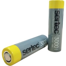 18650 3.7V 3000 Mah 10C Li-Ion Şarjlı Pil