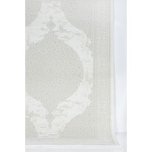 Lexa Home Bambu Tarz Salon Halısı - 4m² ve 6m² Krem Beyaz Oturma Odası Halısı - Antialerjik Dokuma