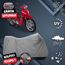 ULTRASHOP Rmg Moto Gusto Spark Su Geçirmez Motosiklet Brandası Arka Çanta Top Case Uyumlu Motosiklet Branda