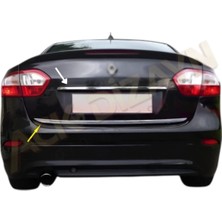 Ack Dizayn Renault Fluence 2'li Arka Krom Seti (Bagaj Çıtası+ Bagaj Alt Çıtası) A+ Paslanmaz